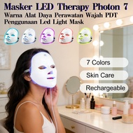 Charging Facial Care Tool LED Mask 7 Colors PDT Photon Therapy User Power