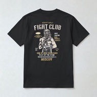 Vintage Retro Fight Club Moscow T-Shirt