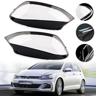 Car Front Headlamp Headlight Lens Cover For VW Golf 7 MK7 GTI 2014 2015 2016 2017 Clear Headlamp She