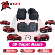 BLUECAT 5D CARPET Mazda (2005-2021) Car Floor Mat [Mazda2/Mazda3/CX-3/CX-5KE/CX-5KF]