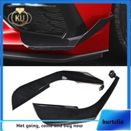Car Side Body Bumper Air Vent Fins Trim Accessores Front Side Canard Cover for  C8  Z51 2020-2024