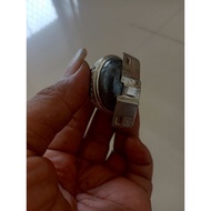Iron badar stone kursani finger 8.5 dim stone 28