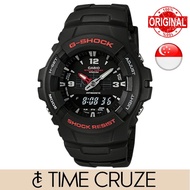 [Time Cruze] G-Shock Classic Matte All Black Resin Men Sports Quartz Watch G-100-1B G100-1B