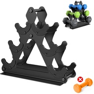 Dumbbell Rack Stand Only | Space-Saving Weight Rack for Home Gym, Hand Weight Rack Dumbbell Storage 