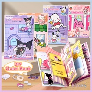 Victoky Diy Quiet Book Sro Book Educational Klm Homemade Book Children Girls Handmade Diy Toys