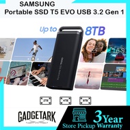 (SG) Samsung Portable SSD T5 EVO USB 3.2 Gen 1 2TB I 4TB I 8TB Solid State Drive