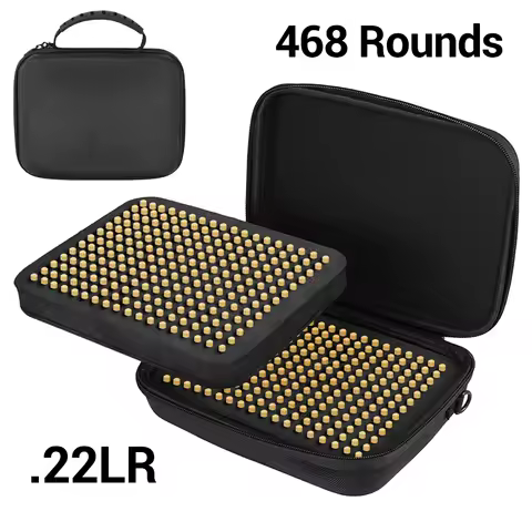 468 Rounds Ammo Box .22LR 9mm Bullet Storage Bag Pistol Rifle Ammunition Pouch Bullet Holder Ammo Or