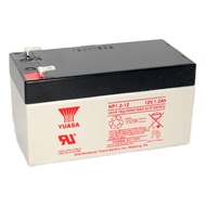 NP1.2-12 12V/1.2AH Sealed Lead Acid Battery with F1 Terminal Yuasa NP1.2-12 12V/1.2AH Sealed Lead Ac