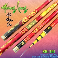 Cần Câu Tay Hoàng Long - Hoả Diệm Sơn 8H - 19I Đủ size 3m6 - 8m1
