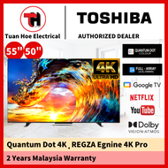 TOSHIBA 55M550LP 50M550LP 55 inch 50 inch 4K QLED Google TV