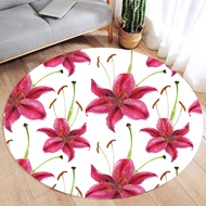 Interior Decorative Floor Mats Cute Flower Scandinavian Rugs Bedroom Rugs Door Mats Entryway Kitchen Rugs