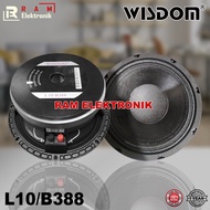 Wisdom L10-B388/L10B388 10 Inch Speaker Components Original