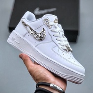 Board Shoes Air Force 1'07 low "molten metal" silver hook of metal casual sports shoes FV3616-101