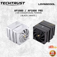 LOVINGCOOL AP1000/AP1000 PRO DUAL TOWER CPU COOLER 12CM FAN w TEMPERATURE DISPLAY