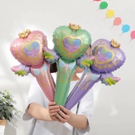 Sailor Moon Heart Stick Balloon Foil Balloon Balloon Stick