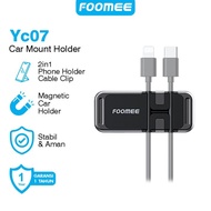 Foomee YC07 Car Mount Holder Magnetic 2 in 1 Cable Clip FOOMEEOriginal