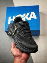💜HOKA Skyline Float X 'Triple Black' shoes