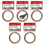 Cb 150 CBR 150 led clutch lining, original set 22201K56N01