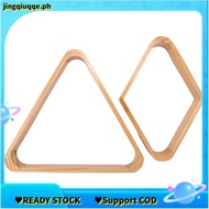 Wooden Billiard Ball Rack Billiard 8-Ball Triple-cornered Rack and 9-Ball Billiard Rack for Billiard