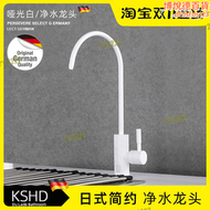 【好康】【限時】德國kshd啞光白廚房304不鏽鋼淨水龍頭水槽洗菜盆直飲可雙出單冷