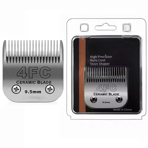 4FC Ceramic Detachable Replacement Blade Compatible With For Most Andis, Oster A5, Wahl KM Series Pe