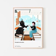 missquai 給香港的情書系列A3海報 - 我地
