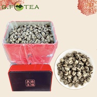 ชามะลิ ชา  jasmine tea ชาเขียว ไข่มุกมะลิ ใบชาจีน 茉莉龙珠绣球 และของขวัญใบ ชาชาเขียว