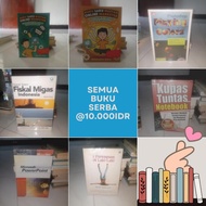 [Cuci Gudang] Buku Bekas Murah Sale Novel Murah Buku Borongan