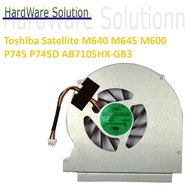 Toshiba Satellite M640 M645 M600 P745 P745D AB7105HX-GB3 Laptop CPU Cooling Fan