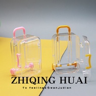 Mini Luggage Play House Toy Miniature Beverage Bottle Artificial Food Decoration Candy Toy Cake Wine