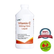 LAC Vitamin C 500mg/15ml Liquid (480ml)