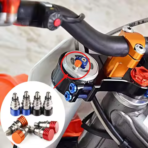2Pcs M4x0.7 Motorcycle Fork CNC Air Bleeder Valves For KTM SX SXF EXC EXCF XC XCF XCW XCFW 85-500 Mo