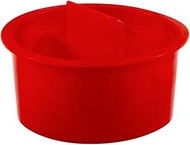 Caplugs ZCPT221Q1 Plastic Center Pull Tab Tapered Plug. CPT-221, PE-LD, Cap OD 2.44" Plug ID 2.243", Red (Pack of 7)