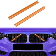 Front Grill Insert, Strip Radiator Grill Inserts Trim Compatible with BMW 5 Series F07 F10 F11 F18, 