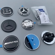 Mercedes Benz Flat Hood Bonnet Logo Emblem Badge automobile Accessorie G350 G500 G55 G63 G65 Star Me
