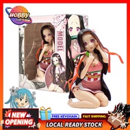 [BOXED] Demon Slayer Nezuko Sexy Cute Sitting Kneeling Edition With Box Anime Model Figure Hobby Toy