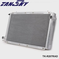 42mm 2 Row Aluminum Radiator MT New For Subaru Impreza WRX STi STI GC8 TK-R207RAD