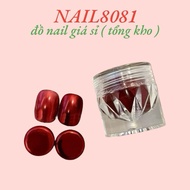 Super bright 5g red mirror powder, red aurora mirror polish for manicure