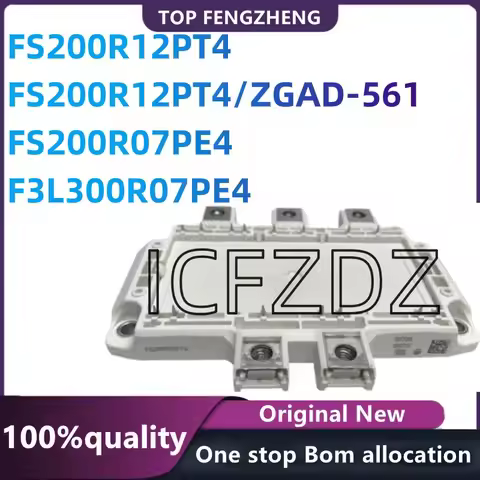 100%New original FS200R12PT4 FS200R12PT4/ZGAD-561 FS200R07PE4 F3L300R07PE4 Modul