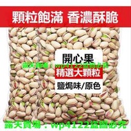 優選開心果 500g 幹果 堅果 連罐重原色鹽焗味特産休閒零食250g