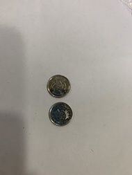 加拿大硬幣二枚