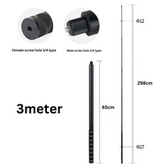 🔥READY STOCK🔥 Proocam ZA-363 3meter Long Invisible Selfie Stick Monopod for Insta 360 action camera