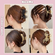 【READY STOCK AT MALAYSIA】Hair Clip Korean Fashion Bow Hair Clip Cute Hair Clip Simple Hair Clip Beau