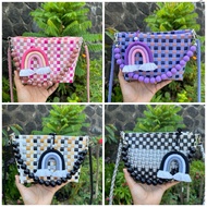 AMARA BAG sling bag mini pearl handle free accessories free long sling bag