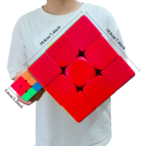 Qiyi 3x3 Cube Warrior Plus 18.8cm Big Cube Oversized 3x3x3 Cubo Magico Profissional Qidi Educational