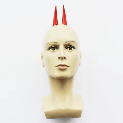 Anime Chainsaw Man Cosplay Power Demon PVC Horn Headwear Halloween Plastic Resin Jewelry Ornament Mo