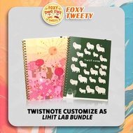 TWISTNOTE CUSTOMIZE A5 LIHIT LAB BUNDLE/ LIHIT LAB BINDER/ LIHIT LAB BINDER