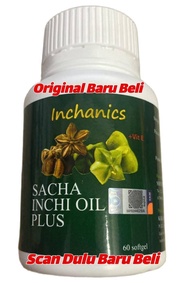 Sacha Inchi Oil 60 Biji Softgel Inchanics