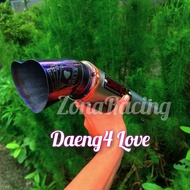 Daeng4 exhaust silencer, Love inlet 50mm funnel