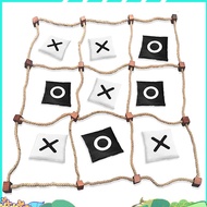 Giant Tic -Tac -Toe Outdoor Game Instant Setup, No Assembly Bean-Bag Toss Games Set,Giant - for Adul